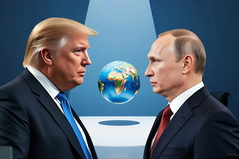 Трамп і Путін стикаються поглядами через глобус на тлі ультиматумів Кремля