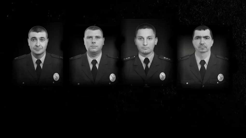 Чотири загиблі поліцейські на Черкащині: Половінць, Флорінський, Сафронов, Бойко