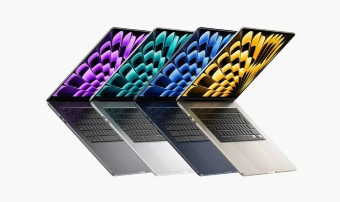 Бюджетний MacBook Apple у різних кольорах алюмінієвого корпусу