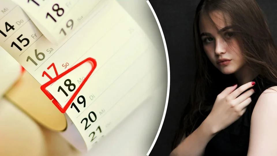 Календар з виділеними датами народження 17-19 для шляху до стрункості