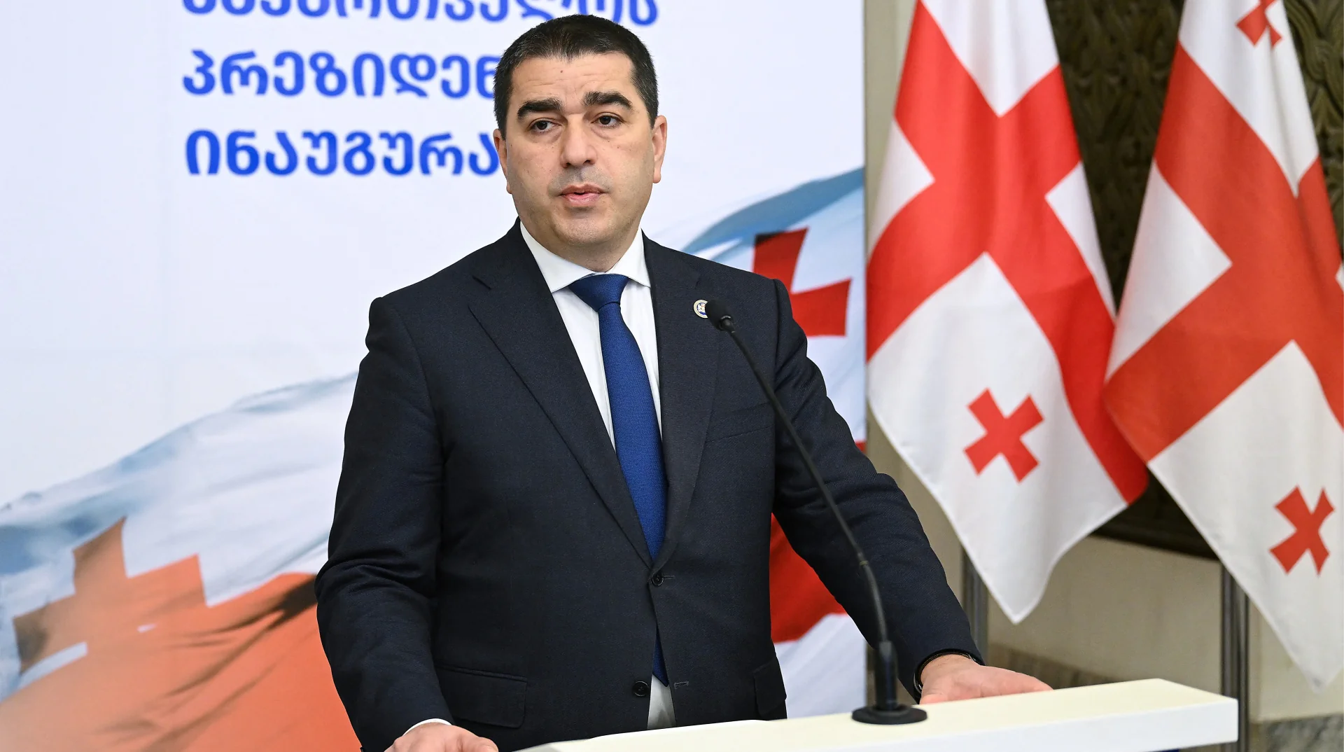 Грузинський спікер Шалва Папуашвілі звинувачує Зеленського у невдячності за трибуною