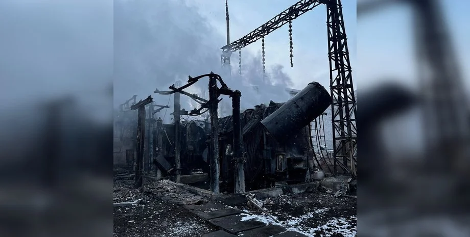 Зруйнована енергетична інфраструктура Харківщини після обстрілів РФ