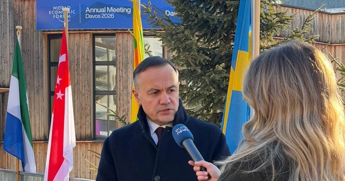 Максим Тімченко дає інтервю на Мюнхенській конференції з безпеки щодо ППО для енергетики України