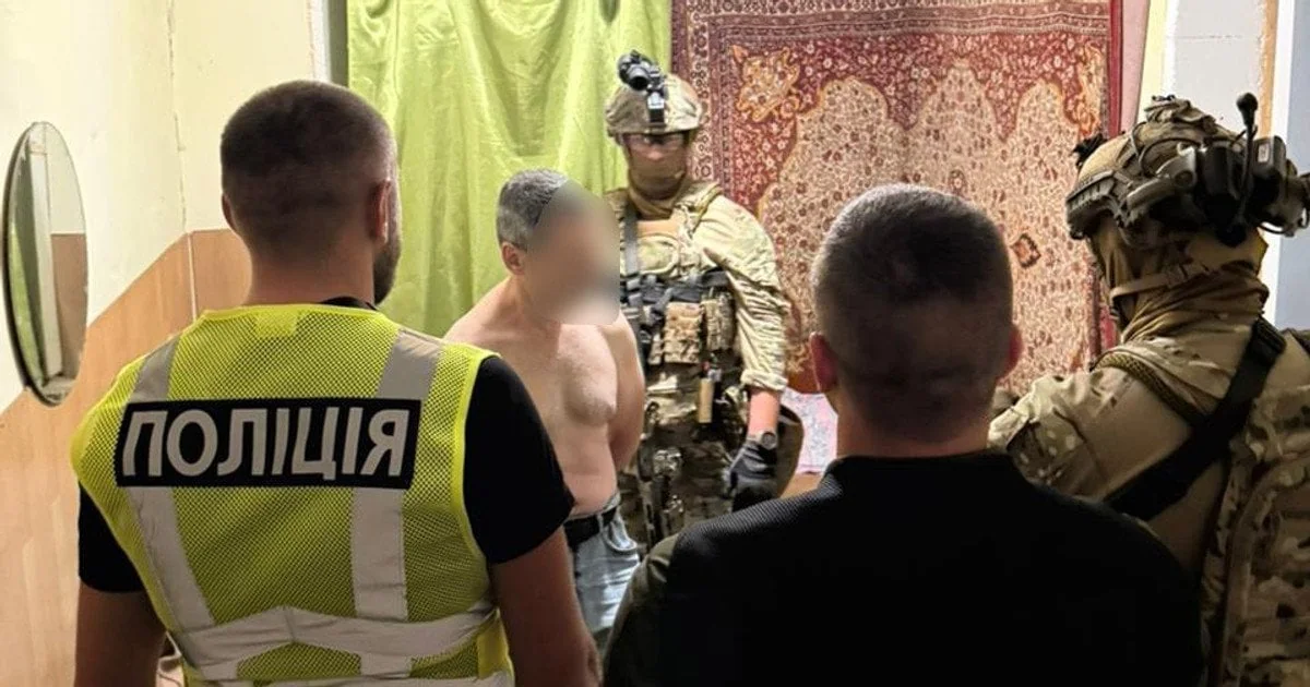 Задержание подозреваемого в убийстве Андрея Портнова полицией в Хайнсберге