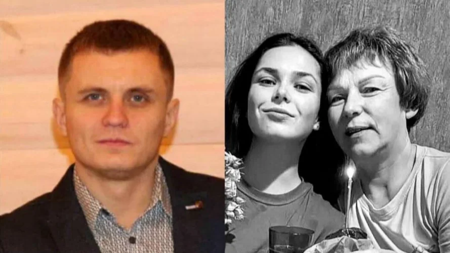 Портреты погибшего парня, обвиняемой школьницы из Житомира и её матери