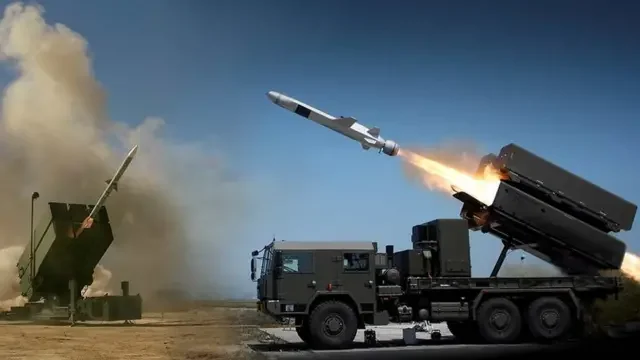Запуск ракет протиповітряної оборони, дефіцит яких загрожує Україні через близькосхідний конфлікт