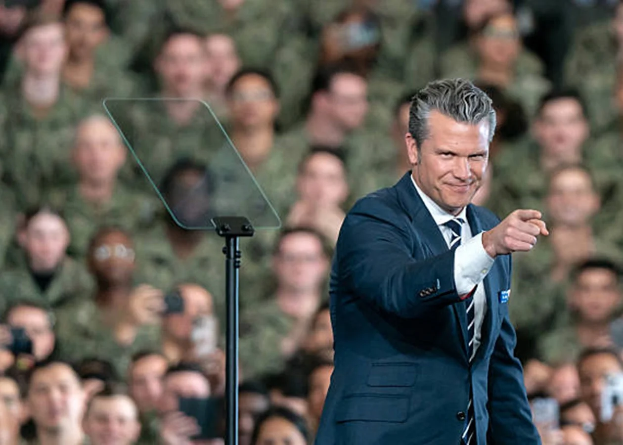 Піт Гегсет, очільник Пентагону, заявляє про удари США по Ірану перед військовими