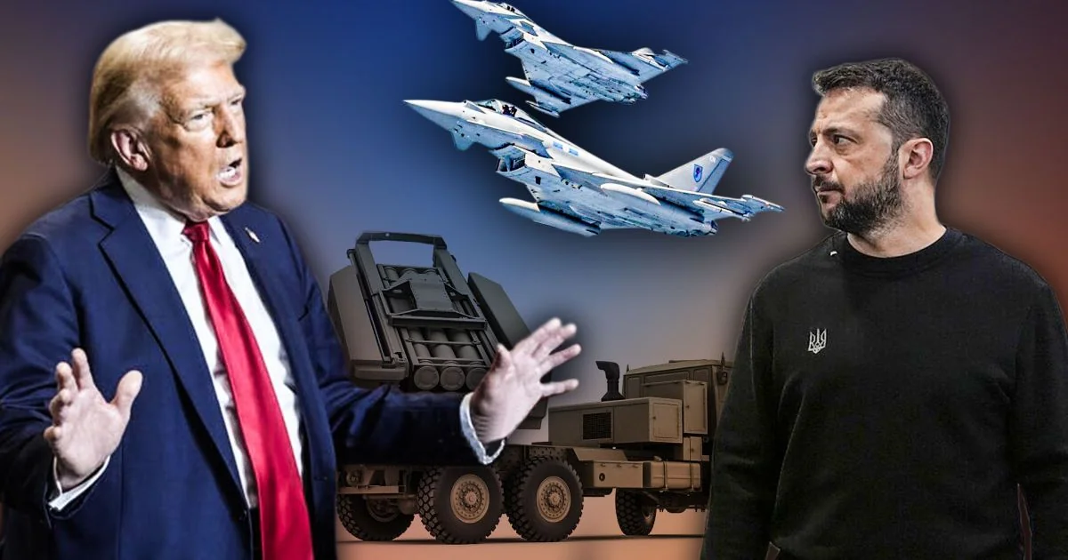 Трамп підтверджує перенаправлення зброї для України на Близький Схід з винищувачами
