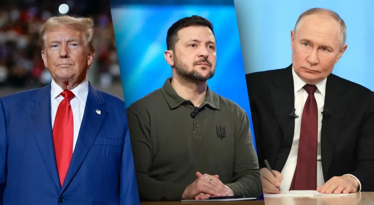 Зеленский, Трамп и Путин перед тристоронними переговорами Украина-США-РФ