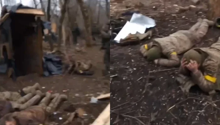 Розстріляні окупантами чотири полонені ЗСУ поблизу Ветеринарне на Харківщині