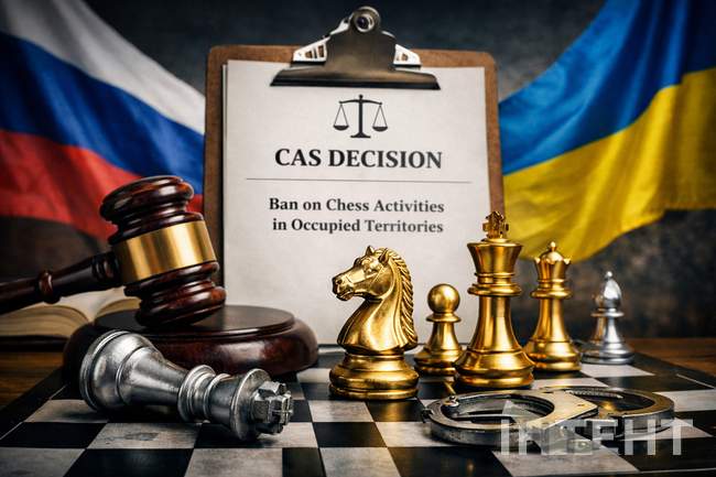 Рішення CAS про заборону шахматних турнірів Росії на окупованих землях України