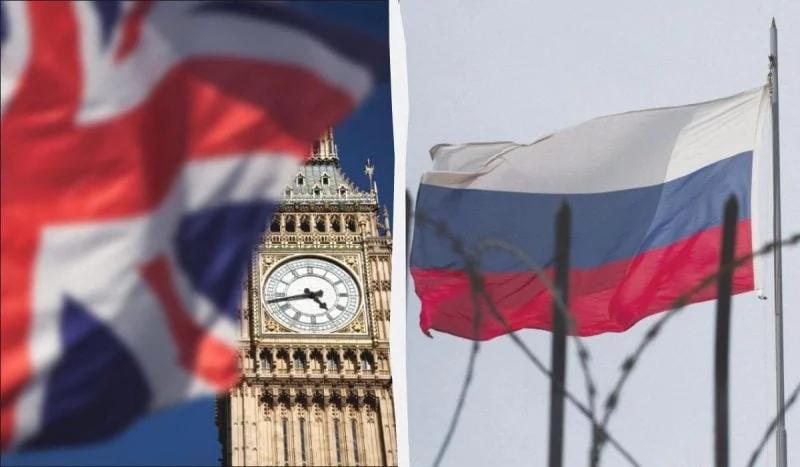 Великобританія висилає дипломата РФ: Біг Бен поряд з російським прапором