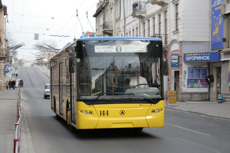 Троллейбус 37а Киев