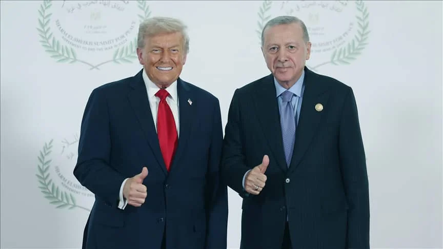 Дональд Трамп і Реджеп Таїп Ердоган на зустрічі щодо НАТО