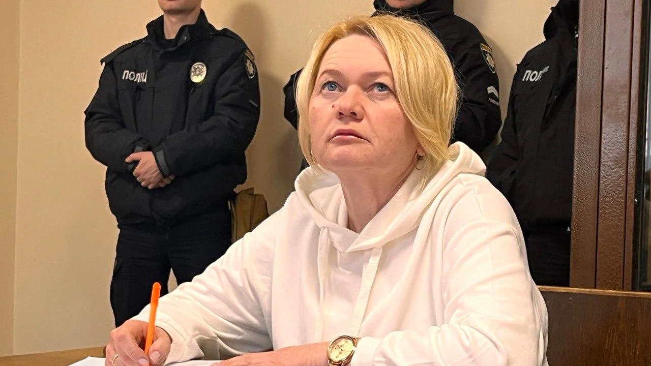 Ірина Р. у польському суді під час розгляду справи про шпигунство