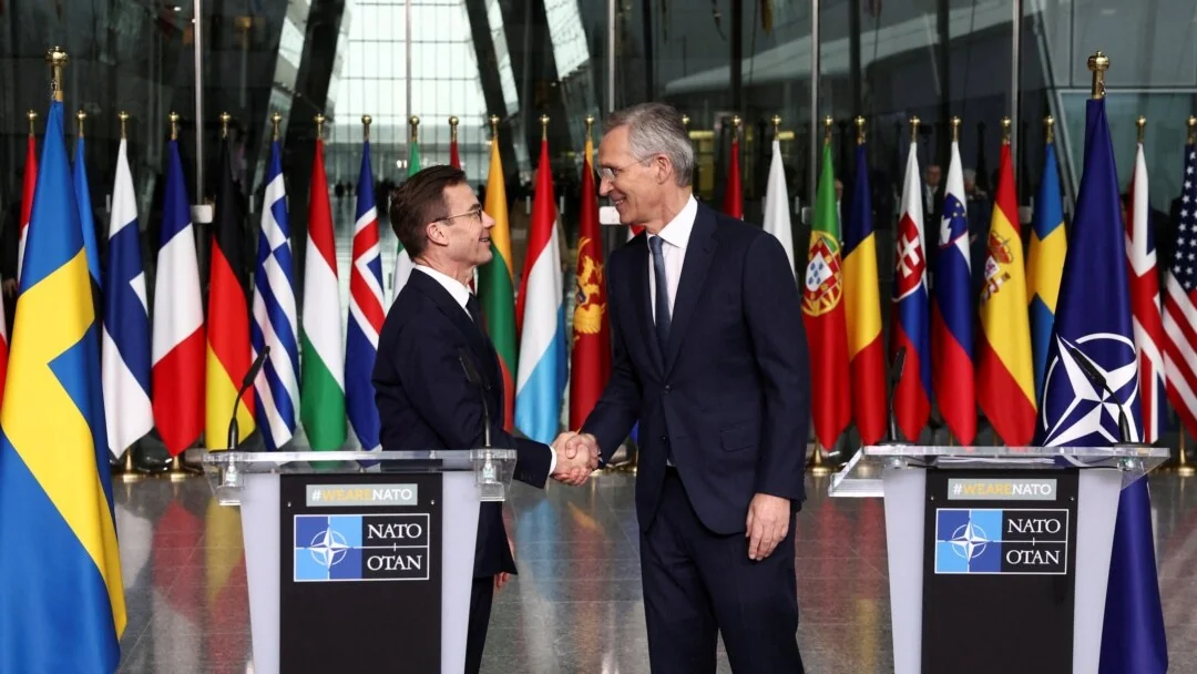 Премєр Швеції Ульф Крістерссон на саміті НАТО під час зустрічі