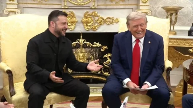 Зеленський жартує з Трампом щодо місця переговорів з Росією