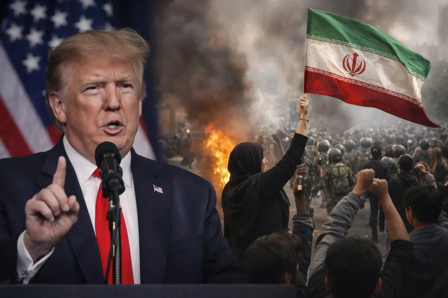 Дональд Трамп заявляє про припинення меморандуму з Іраном на тлі заворушень