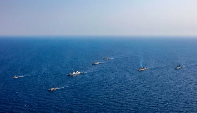 Військові кораблі Румунії, Болгарії та Туреччини в Чорному морі