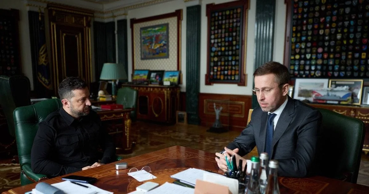 Зеленський та Корецький обговорюють кандидатуру на посаду премєр-міністра