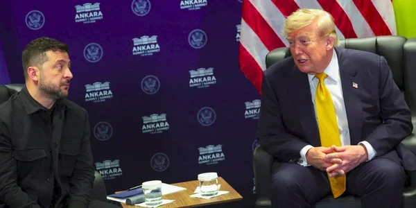 Зустріч Зеленського та Трампа під час саміту НАТО в Анкарі